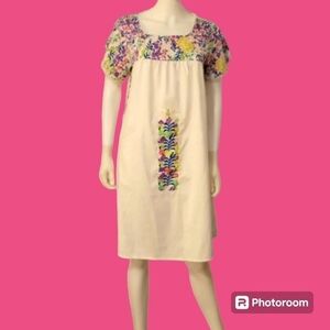 MISSLOOK Floral Summer Lounge Beach Jumper House Dress